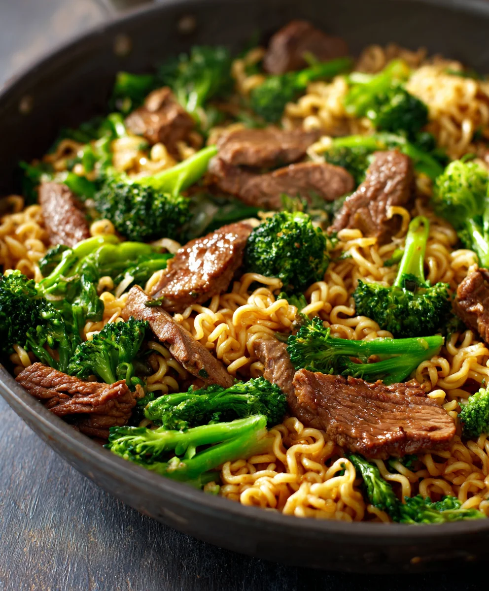 Ultimate Beef & Broccoli Ramen Stir Fry: A Family Favorite