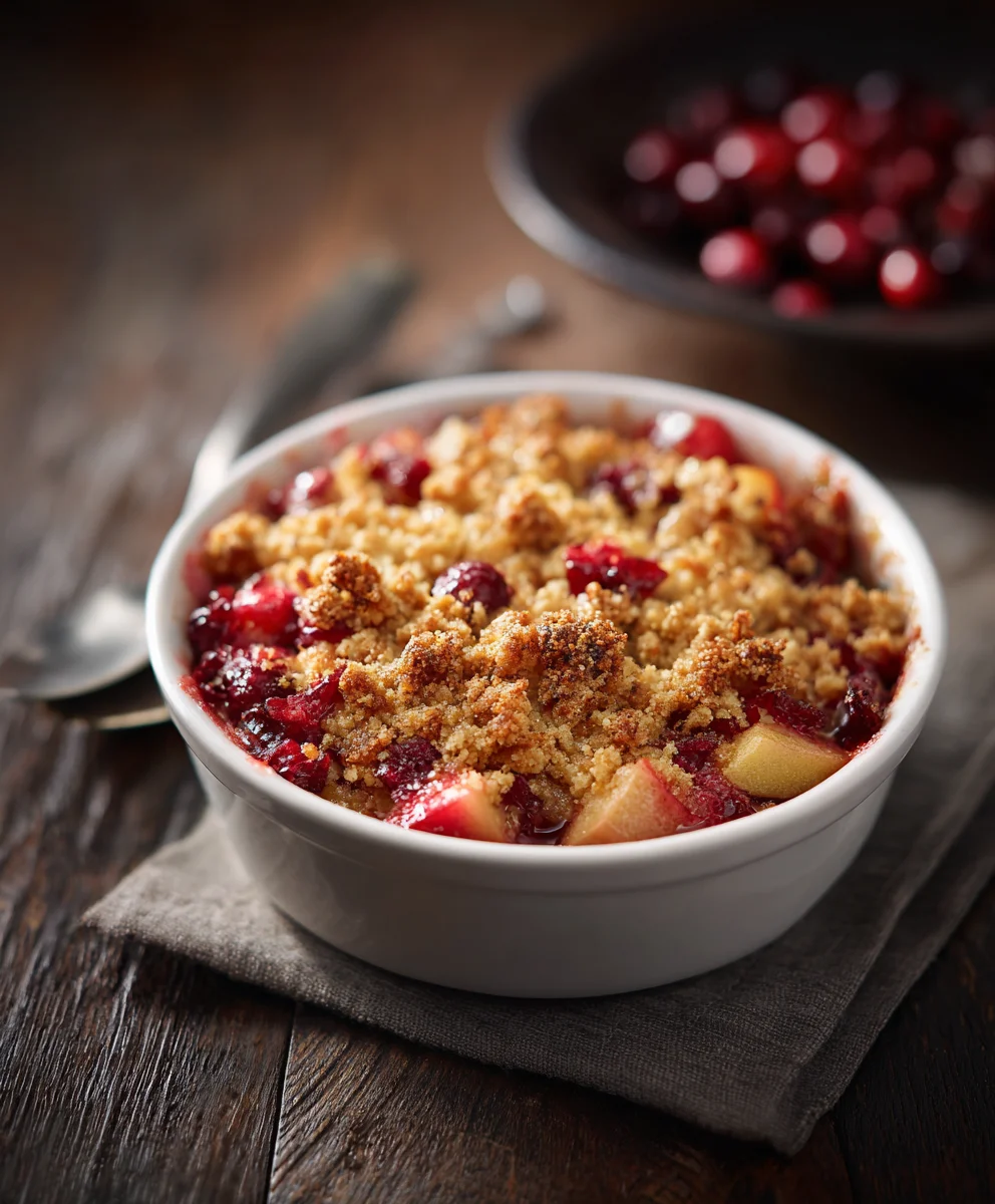 Delicious Cranberry Apple Crum Extractble: Sweet Treat!