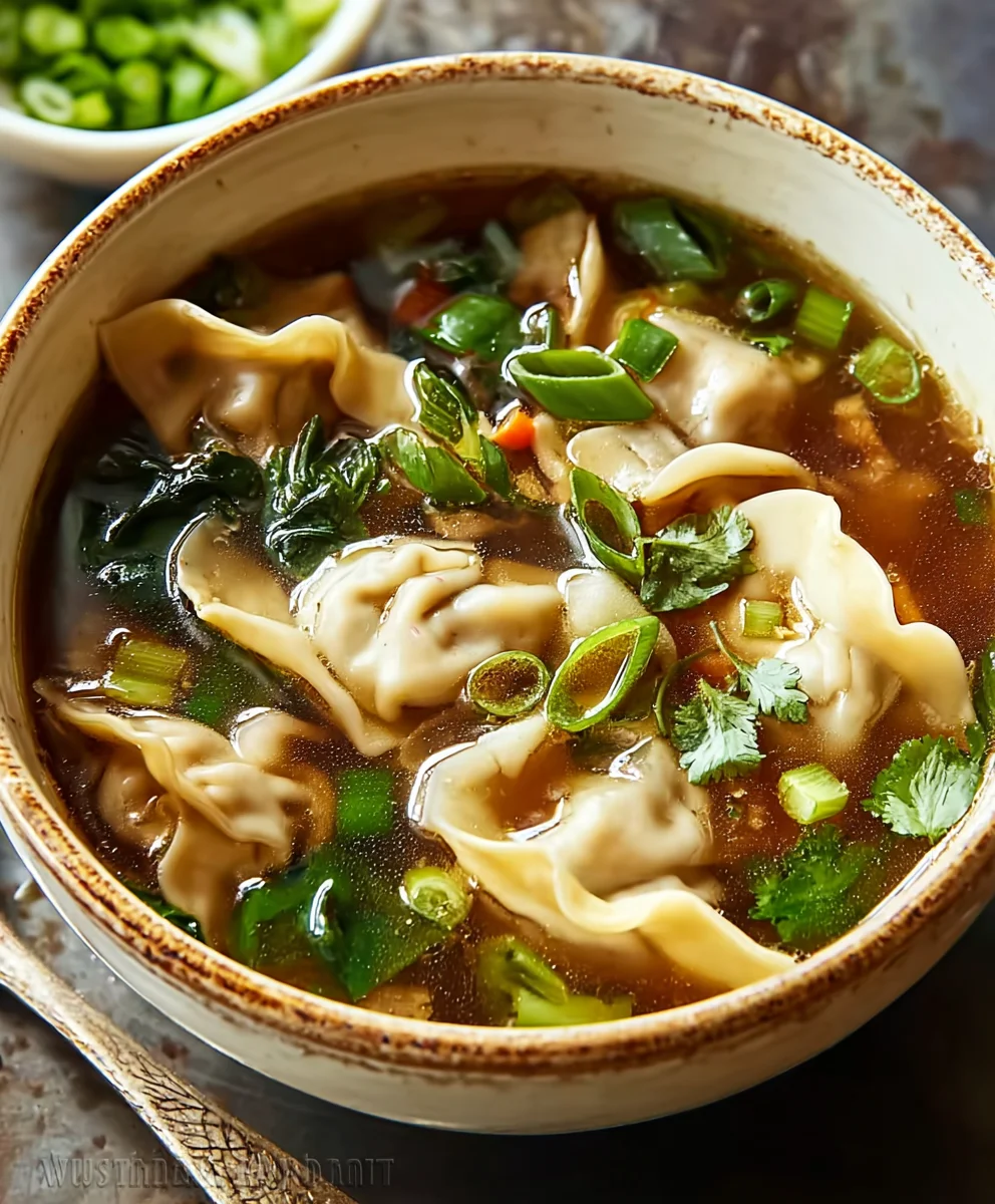 Easy Beef Potsticker Soup Recipe - Quick & Delicious