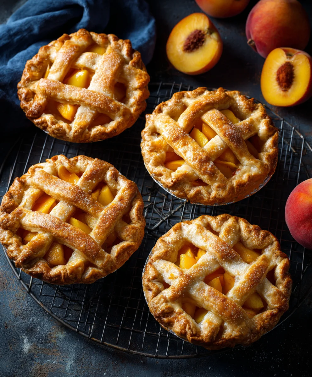 Best Mini Peach Pies Recipe: Sweet & Simple Dessert!