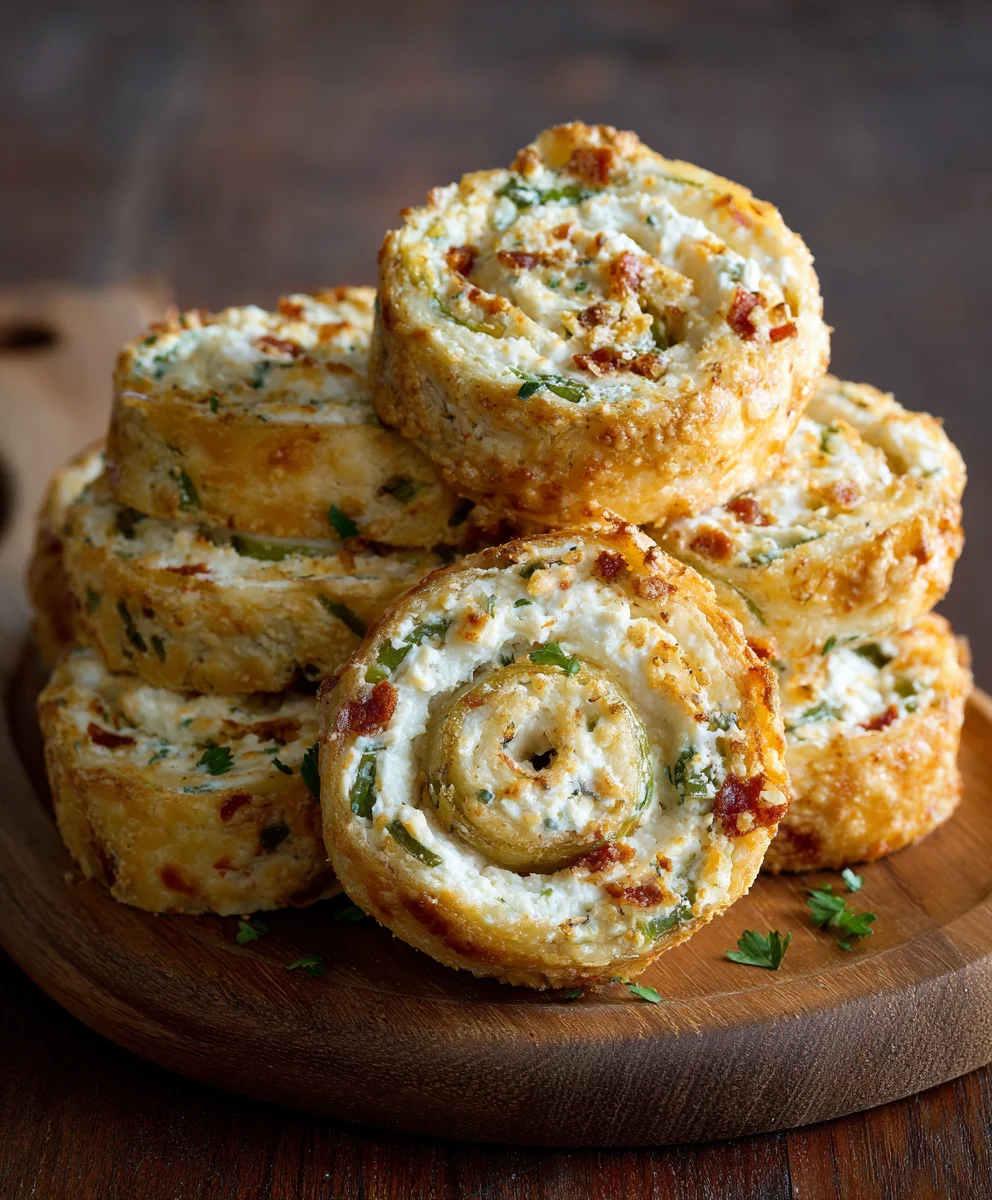 Easy Irresistible Jalapeno Popper Cream Cheese Pinwheels
