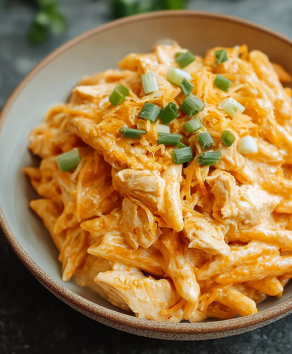 Buffalo Chicken Alfredo: Spicy, Creamy, & Irresistible!