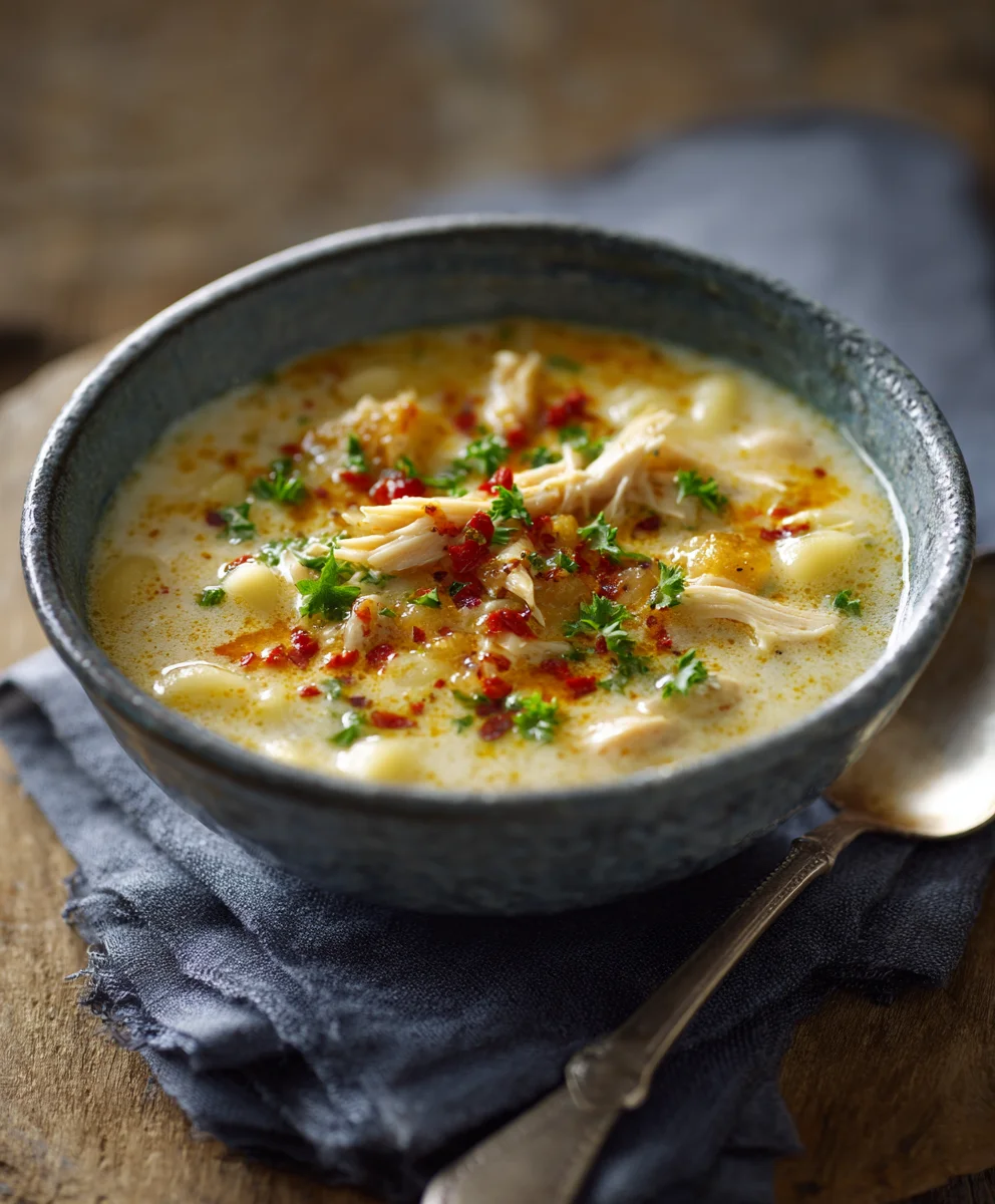 Ultimate Chicken Macaroni Cheese Soup: Comfort in a Bowl!