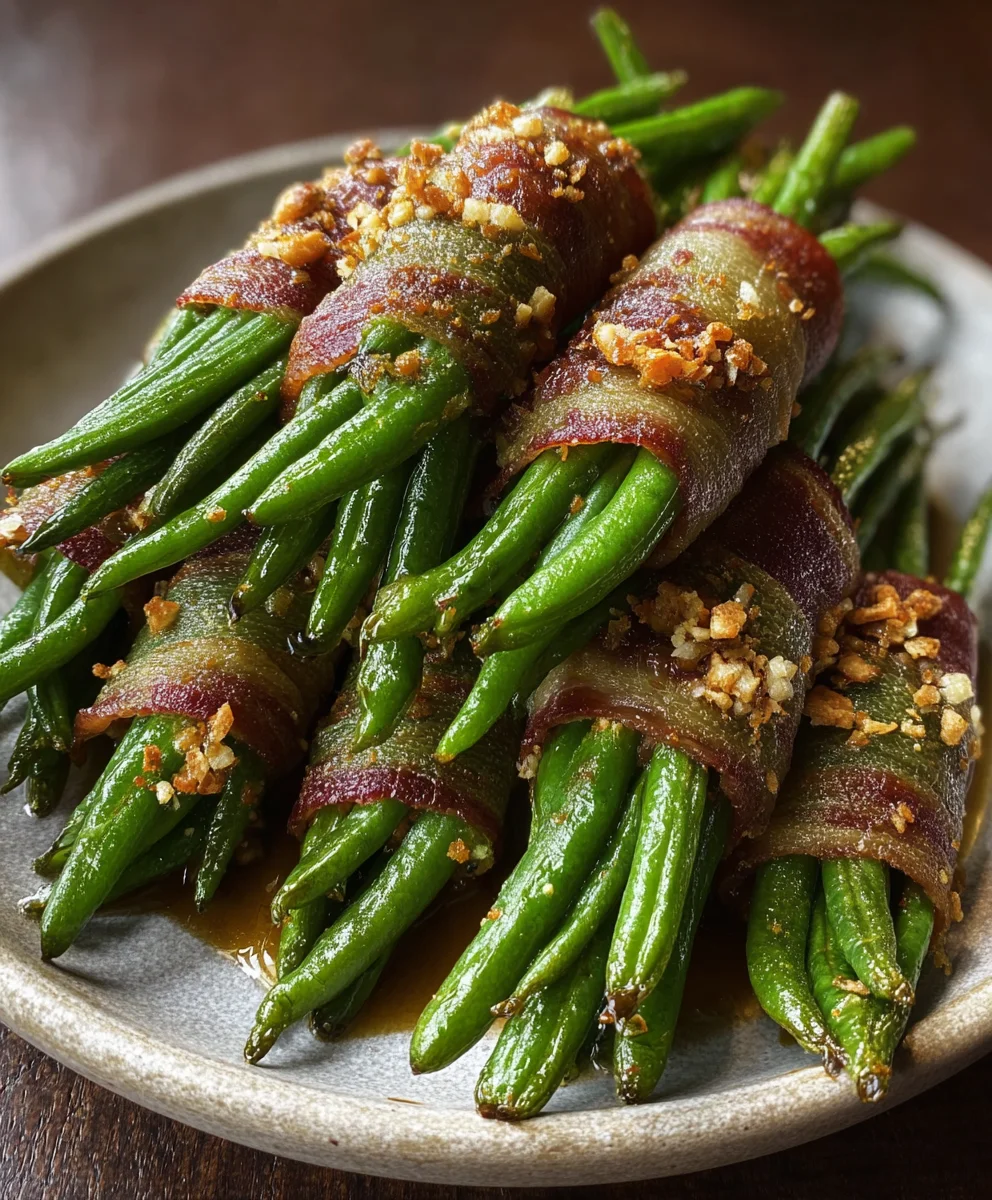 Green Bean Bundles with Beef Bacon: Your New Favorite Side!