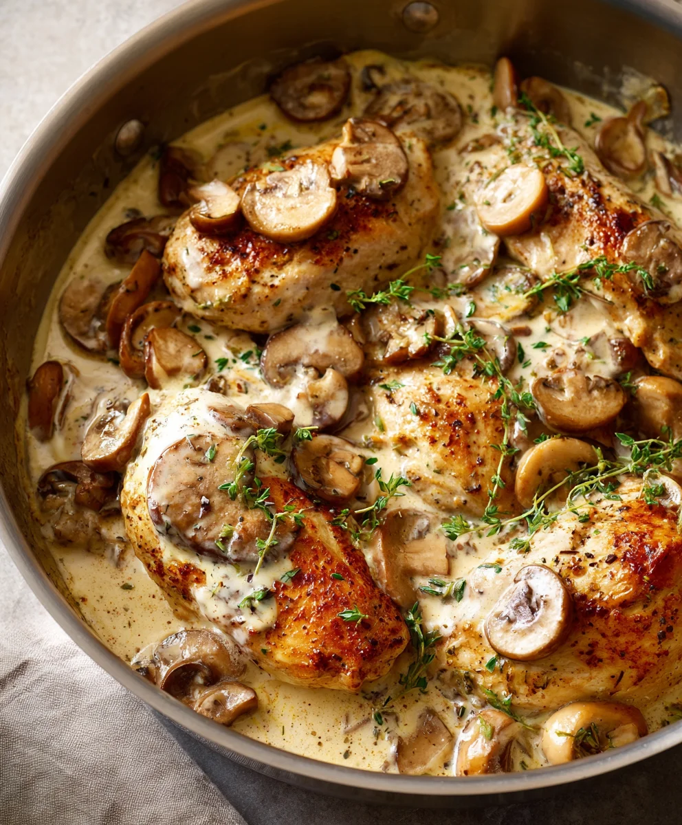 Creamy Mushroom Chicken Recipe: The Ultimate Comfort Food