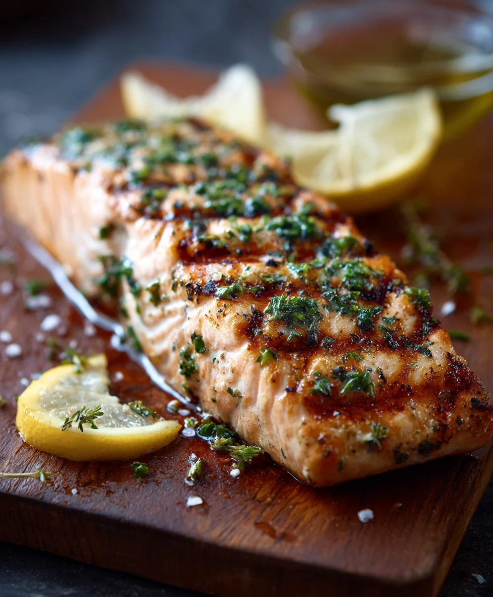 Grilled Salmon with Zesty Lemon: Healthy & Delicious!