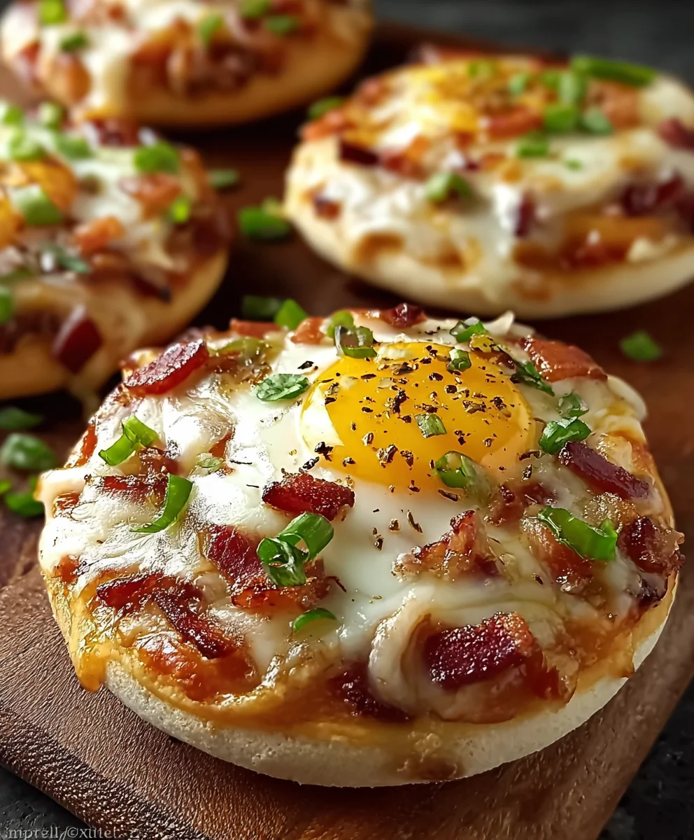 English Muffin Breakfast Pizza: Easy & Quick Recipe!