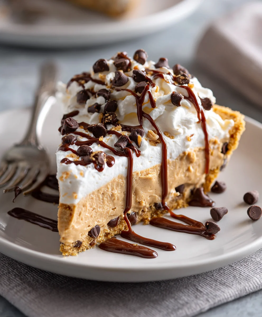 Best Chocolate Chip Peanut Butter Pie Recipe – Creamy & Rich
